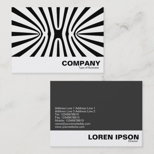 HC Fractal Abstract 140717 Visitekaartje (Voorkant / Achterkant)