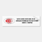 HC Quote-Bumpersticker Bumpersticker (Voorkant)