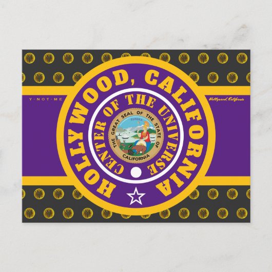 HCACOU HOLLYWOOD, CA (COU) 2 BRIEFKAART (Voorkant)