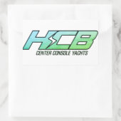 HCB Consule Centers Jachten Rechthoekige Sticker (Tas)