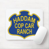 HCCR blauwe logo mousepad Muismat (Met muis)