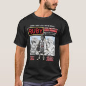 HCLT's RUBY Production Dark T-shirt (Voorkant)