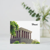 HCM-mausoleum Briefkaart (Staand voorkant)