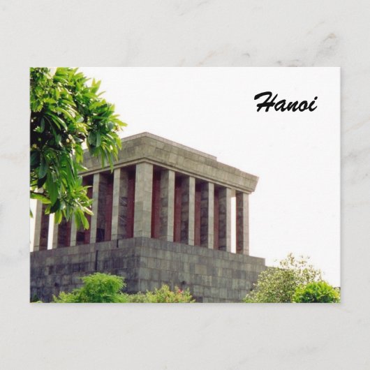 HCM-mausoleum Briefkaart (Voorkant)