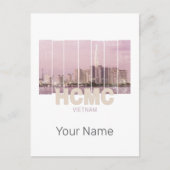 HCMC Saigon (Ho-Chi-Minh-City) Skyline Vietnam Feestdagenkaart (Voorkant)