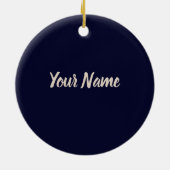 HCMC Saigon (Ho-Chi-Minh-City) Skyline Vietnam Keramisch Ornament (Achterkant)