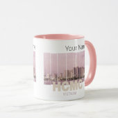 HCMC Saigon (Ho-Chi-Minh-City) Skyline Vietnam Mok (Voorkant rechts)