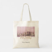 HCMC Saigon (Ho-Chi-Minh-City) Skyline Vietnam Tote Bag (Achterkant)