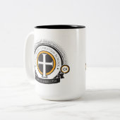 HCS-Mok Tweekleurige Koffiemok (Voorkant links)