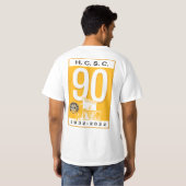 HCSC 90th, Mannen T-Shirt (Achterkant volledig)