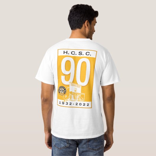 HCSC 90th, Mannen T-Shirt (Achterkant volledig)