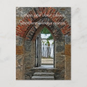 HD-deuropening Briefkaart (Voorkant)