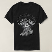 HD Knucklehead in Knuckle We vertrouwen op V-Twin  T-shirt (Design voorkant)