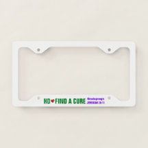 HD License bord lijst (Hirschsprung Disease)