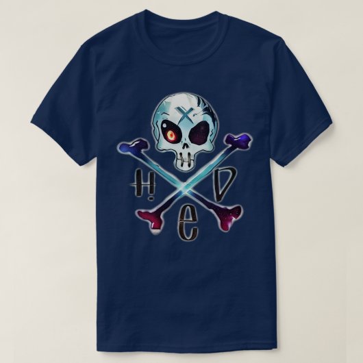 HD PE grote afdruk T-shirt (Design voorkant)