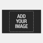 HD RECHTHOEKIGE STICKER (Voorkant)