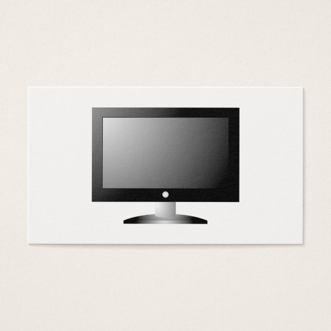HD-tv Visitekaartje (Voorkant)