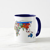 HD World Flags Mok (Voorkant rechts)