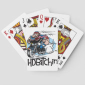 HDBitchin-afspeelkaarten Speelkaarten (Achterkant)