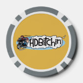 HDBitchin Poker Chips (Achterkant)