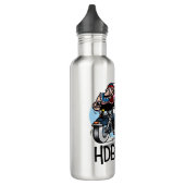HDBitchin Roestvrij staal 24 oz waterfles Waterfles (Links)