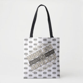 HdmH getextureerd patroon Tote Bag