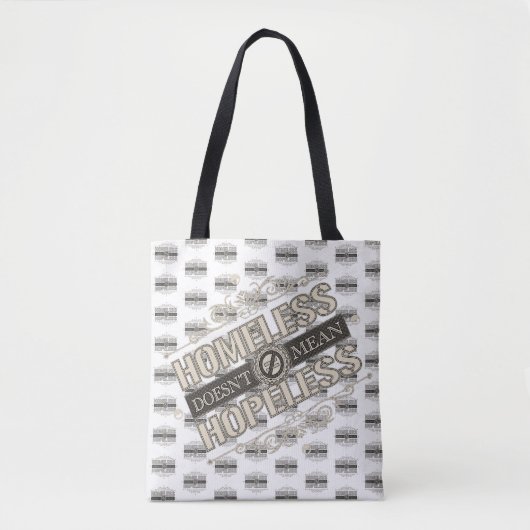 HdmH getextureerd patroon Tote Bag (Voorkant)