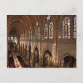 HDR afbeelding van Basilica interior, Quito, Ecuad Briefkaart (Voorkant)