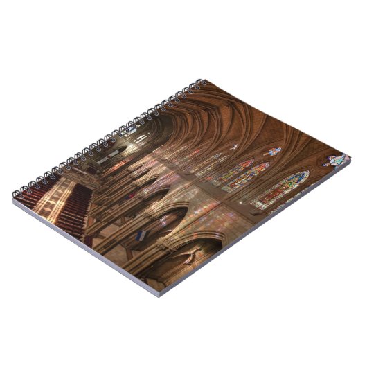 HDR afbeelding van Basilica interior, Quito, Ecuad Notitieboek (Linkerzijde)