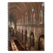 HDR afbeelding van Basilica interior, Quito, Ecuad Notitieboek (Voorkant)