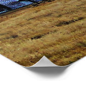 HDR Autumn prairie sentinels Poster Print (Hoek)