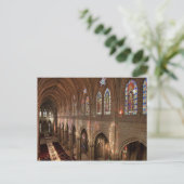 HDR-beeld van het interieur van de basiliek, Quito Briefkaart (Staand voorkant)