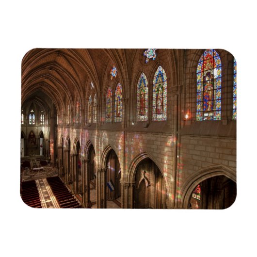 HDR-beeld van het interieur van de Basiliek, Quito Magneet (Horizontaal)