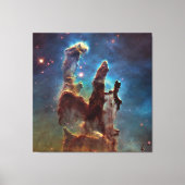 HDR Eagle Nebula Pillars of Creation Canvas Afdruk (Voorkant)