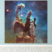 HDR Eagle Nebula Pillars of Creation Canvas Afdruk (Insitu (Houten vloer))