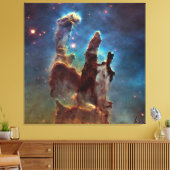 HDR Eagle Nebula Pillars of Creation Canvas Afdruk (Insitu (Woonkamer))