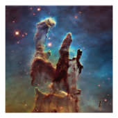 HDR Eagle Nebula Pillars of Creation Foto Afdruk (Voorkant)