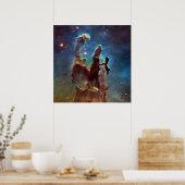 HDR Eagle Nebula Pillars of Creation Poster (Keuken)