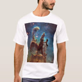 HDR Eagle Nebula Pillars of Creation T-shirt (Voorkant)