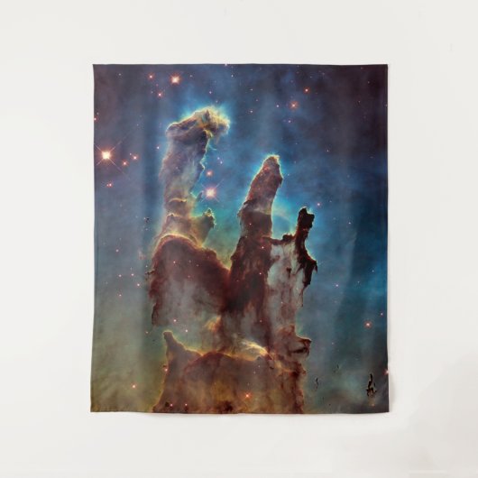 HDR Eagle Nebula Pillars of Creation Wandkleed (Voorkant)