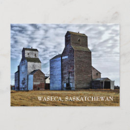 HDR Herfst Prairie Schildwachten Reisbriefkaart Briefkaart