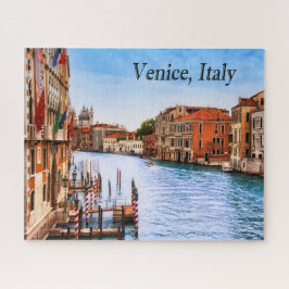 HDR-kanaal in Venetië, Italië Legpuzzel
