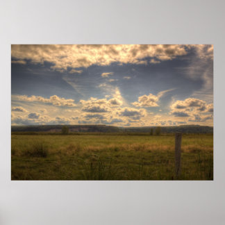 HDR Landschap Poster