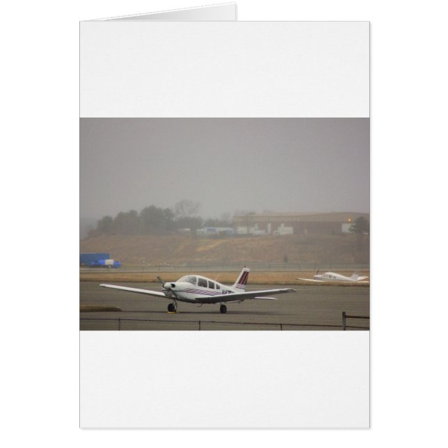 HDR Plane Foggy Achtergrond (Voorkant)