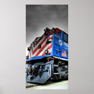HDR-trein Poster