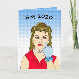 Hé 2020, Kus mijn Kont Grappig Nieuwjaar Kaart