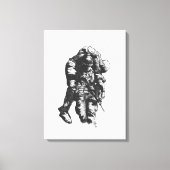 "He Ain't Heavy" schilderij van Jaime Munt Canvas Afdruk (Voorkant)