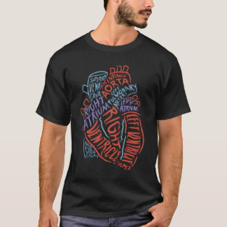 He Anatomy Doctor Medical Cardiovascular Biology S T-shirt