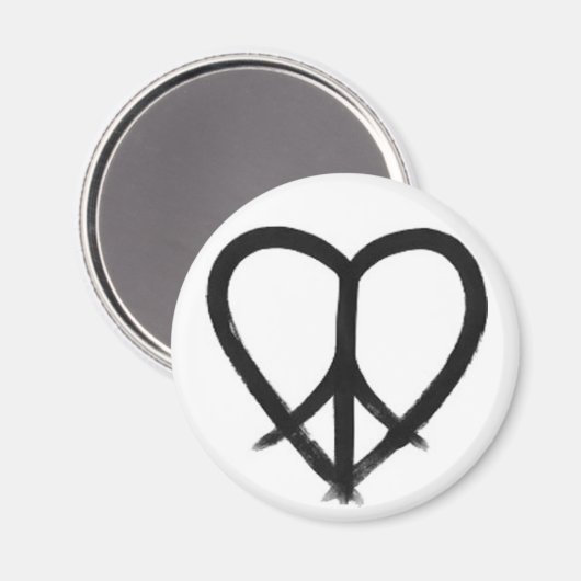 HE(ART) van Vrede Magneet (Voorkant / Achterkant)