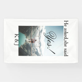 He asked she said yes engagement photo name stylis spandoek